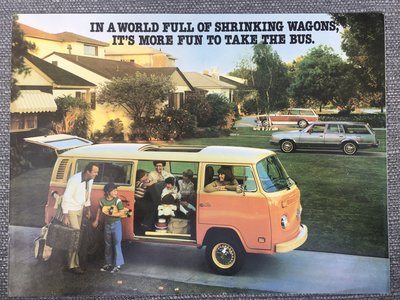 VW USA Prospekt von 1979