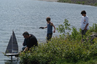 Schöne Szene am Speicherbecken.
