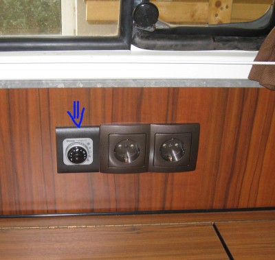 Thermostat im Regler