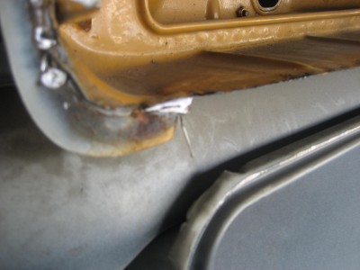 Original Schweißdrahtreststück vom VW Arbeiter