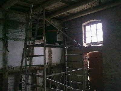 Decke absaugen...