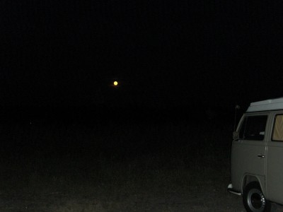 selten so einen schönen Vollmond gesehen