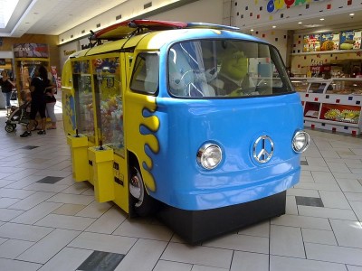 Der Oger kann sogar Bulli fahren!