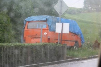 Gefunden in Sachsen, echt nette Besitzer. Wird wieder aufgebaut. Der Kaffee zum Plausch hat echt gut geschmeckt