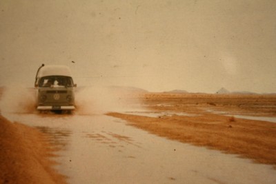 Mama 1978 in der Sahara