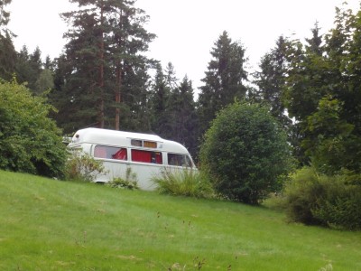 Interessanter Camper in Norwegen