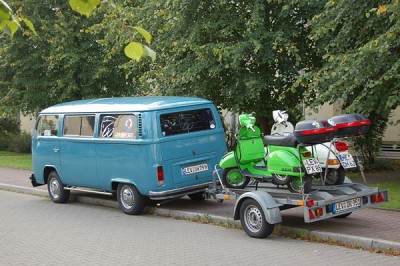 Vor 3 Wochen bei der Abfahrt zur England-/Vanfest-Tour