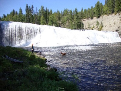 Silvia Falls, Wells Grey Provincial Park