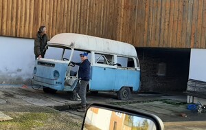 So sah er nach der Bergung aus dem Winterschlaf aus,....
