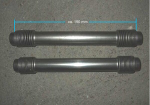 Vergleich "gestreckt" - "ungestreckt"