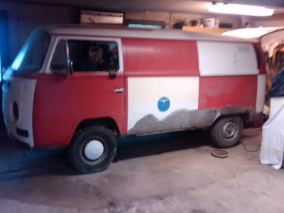 Bestansaufnahme Zuhause in der Garage