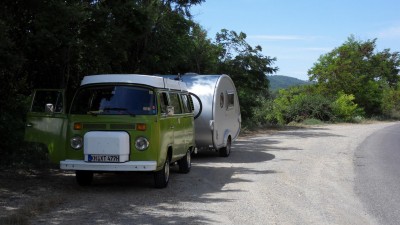 Anfahrt über Haute Provence