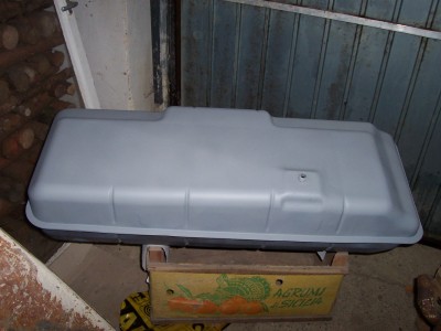 Unterseite - Gewinde für Tankauslass