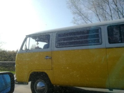 Den hatte ich im April schon mal aufm Weg nach Pankow rein auf der Autobahn gesehen...