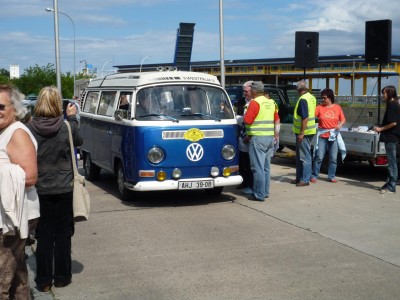 Oldtimer Ralley in Sassnitz Rügen