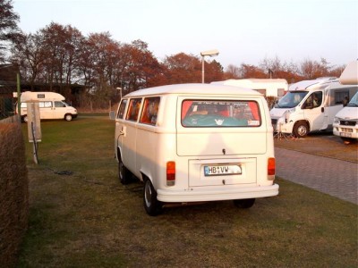 in der Abendsonne von Duhnen