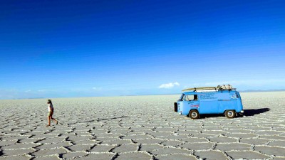 Die groesste Salzpfanne der Welt: Salar de Uyuni!