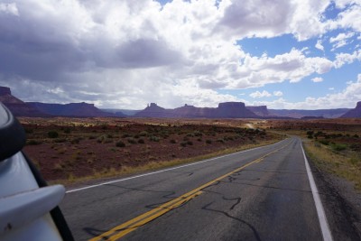 Auf dem Weg nach Moab, Utah