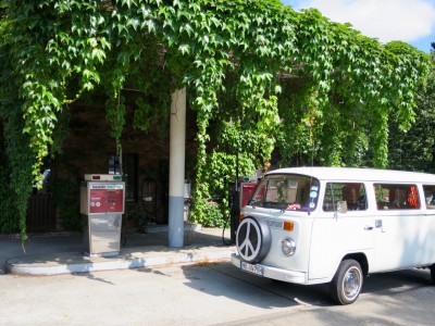 Tankstelle oder Gärtnerei ?